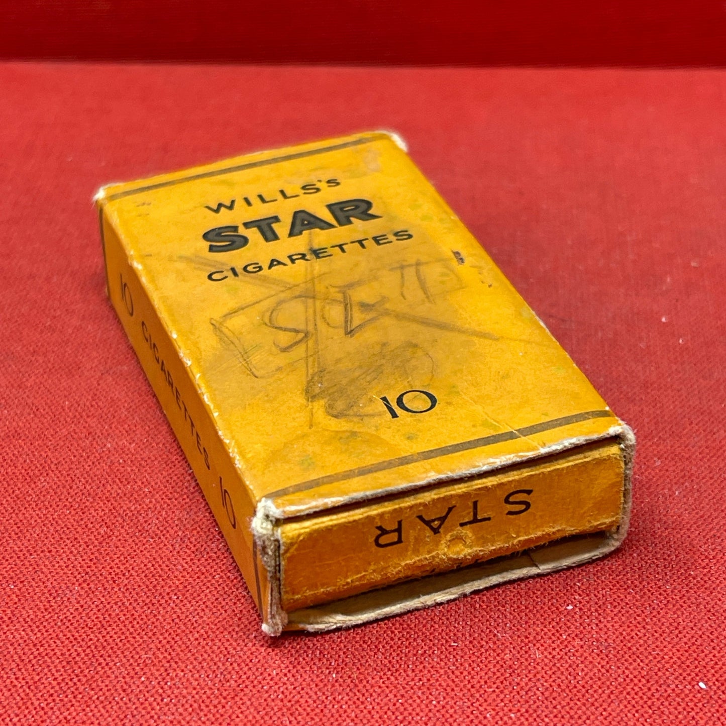 Packet of Wills Star' cigarettes by WD & HO Wills