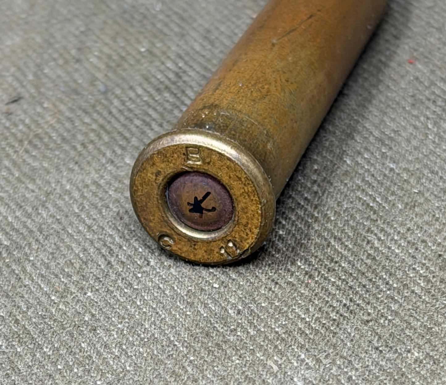 Inert .303 British B C II Headstamp Cartridge – Early Mark II Ball Round