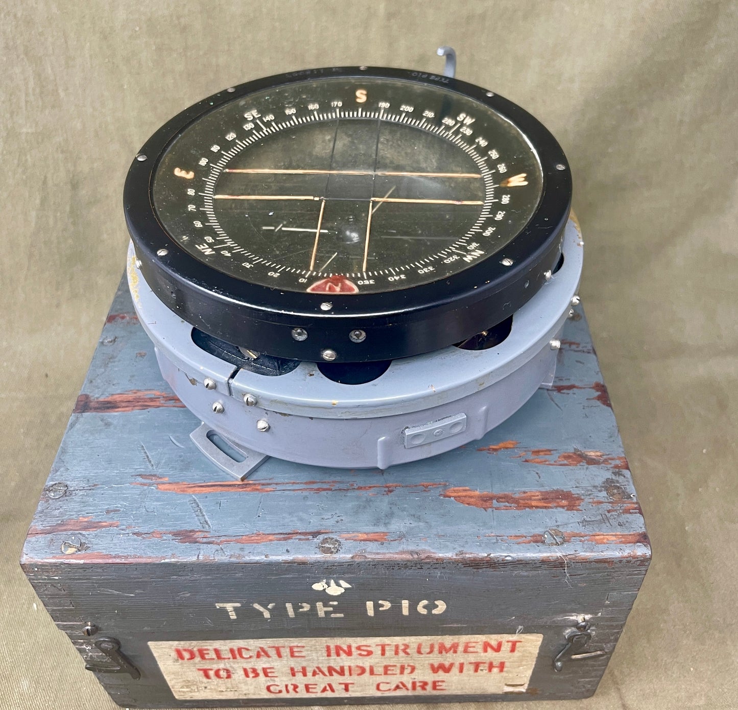 Royal Air Force RAF Compass, Navigational, Type P10 RAF Ref 11565T