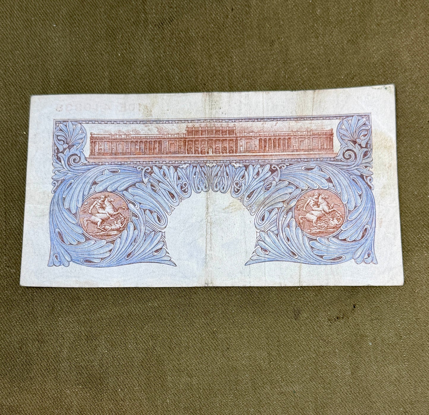K.O. Peppiatt One Pound Emergency Issue Banknote W10E410838 – British Treasury Note (Dugg. B249)