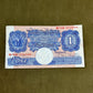 K.O. Peppiatt One Pound Emergency Issue Banknote M78H272398– British Treasury Note (Dugg. B249)