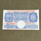 K.O. Peppiatt One Pound Emergency Issue Banknote H17D193653– British Treasury Note (Dugg. B249)