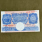 K.O. Peppiatt One Pound Emergency Issue Banknote J63H425097– British Treasury Note (Dugg. B249)