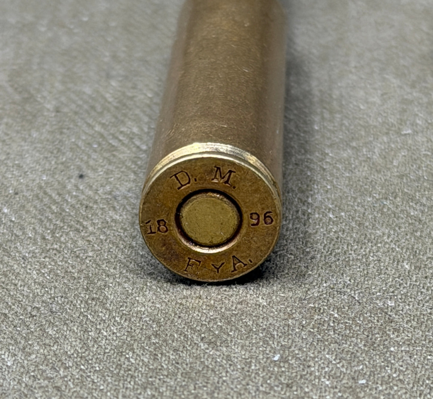 Original INERT 7×57mm Mauser Round – DM.  1896 • Boer War