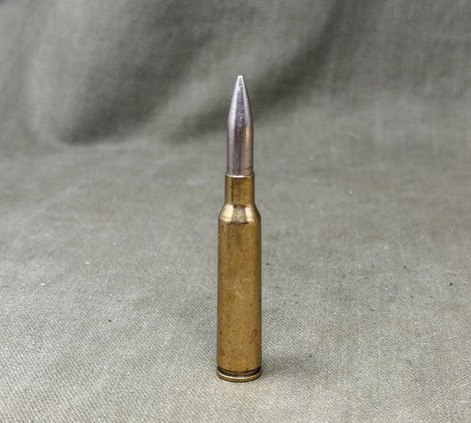 Early INERT 6.5×55 Swedish Mauser Cartridge – Crown Headstamp “09 M”