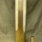 German brass 105mm artillery shell case was later used as an umbrella stand. The base is impressed 'Karth. Sp.255 446 MAI 1917 PATRONENFABRIK KARLSRUHE'. The striker is impressed 'FL 14B Sb'.