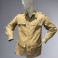 WW2 British officers' khaki bush shirt, in a large size