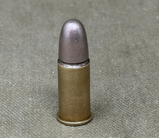 .380 INERT British 1942 Dated Webley Revolver Brass Cartridges RL Royal Laboratory