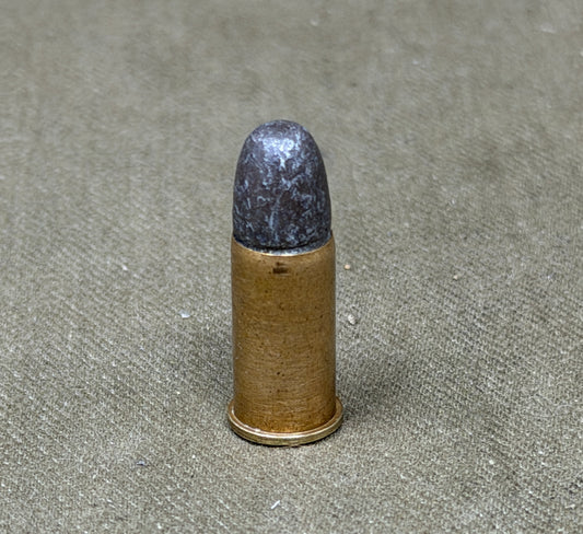 .380 INERT British Webley Revolver Cartridge – W.R.A. Co for S&W Contract Brass Case