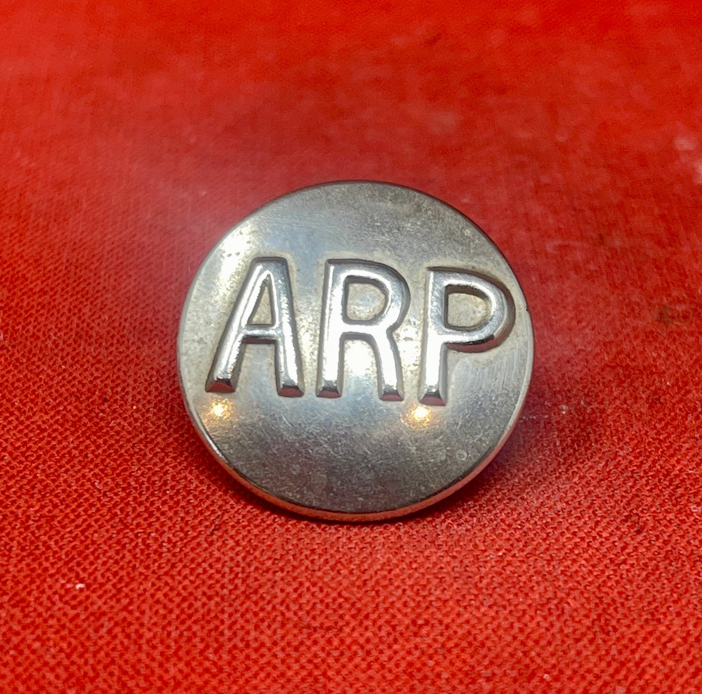 Air Raid Precautions ARP Brass Button Buttons Ltd Birmingham