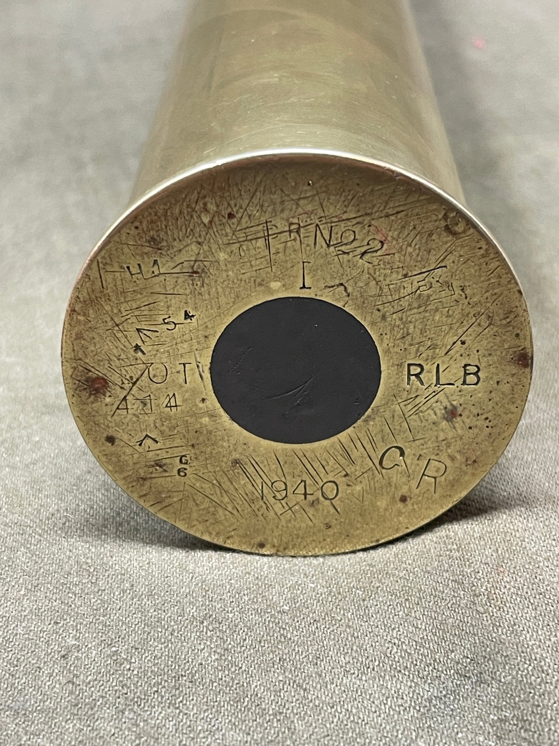 British 2Pdr No. 2 Mk. I. Cartridge Case