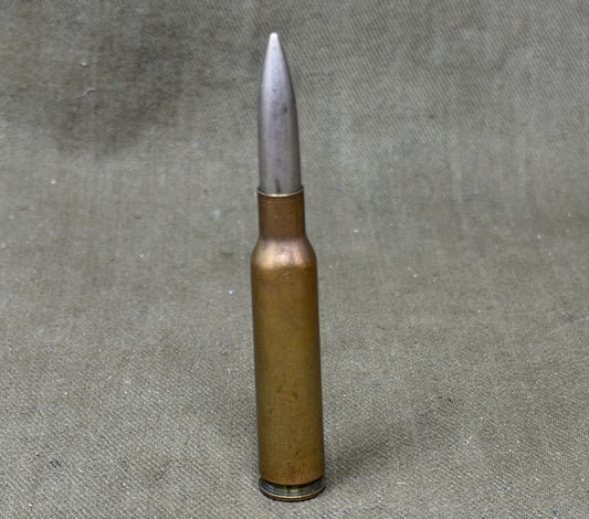 Original INERT 6.5×53 DWM KK 477 Cartridge – Dutch Mannlicher Round