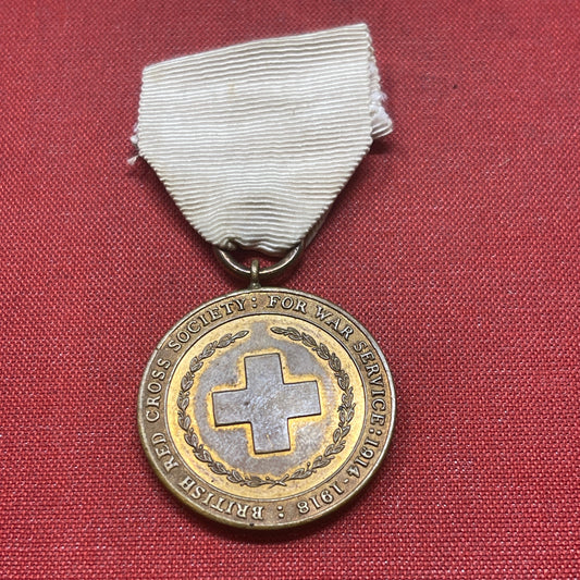 WW1 British Red Cross Society Medal for War Service 1914-1918