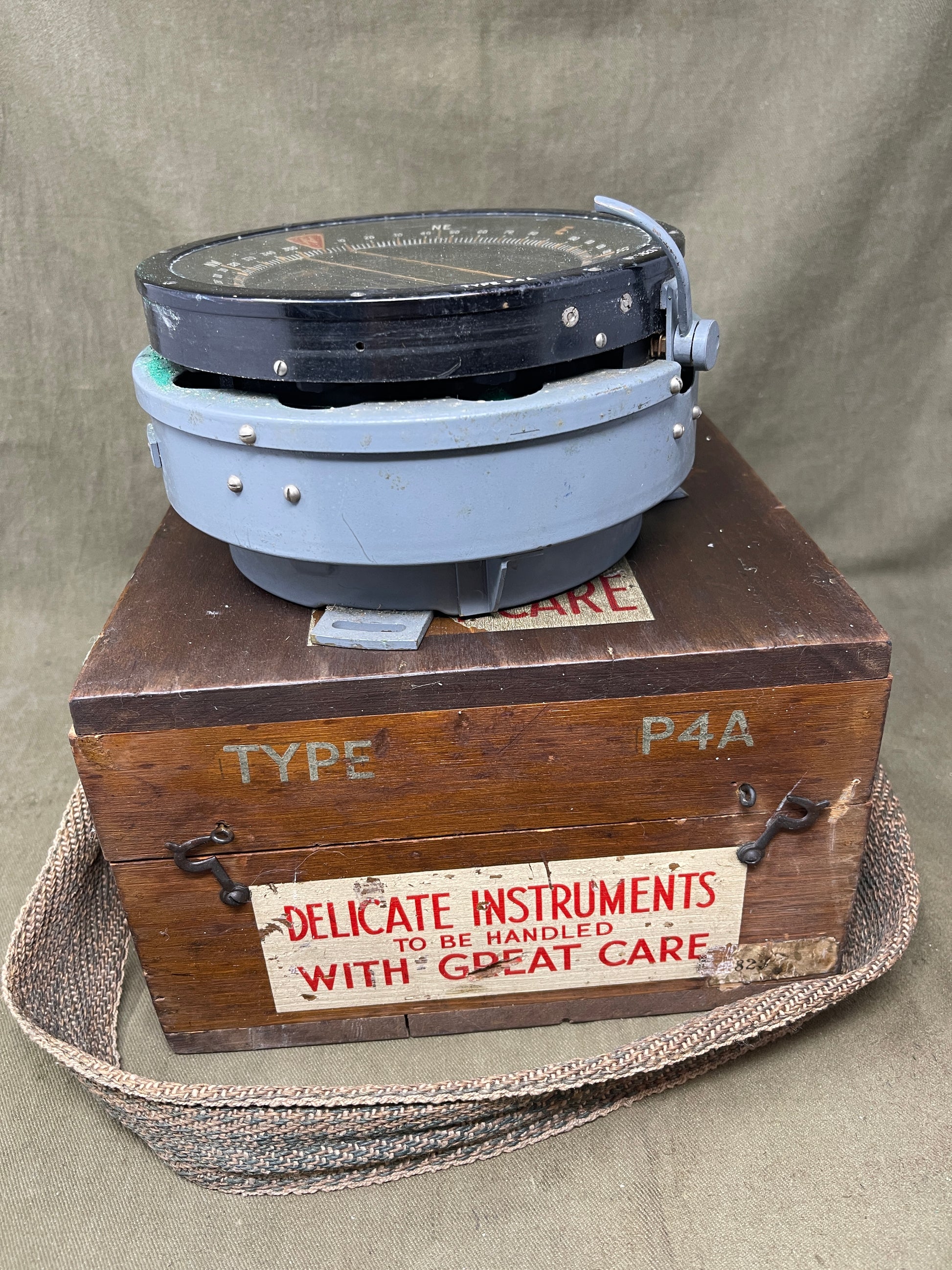 "Royal Air Force RAF Compass, Navigational, Type P4A (RAF Ref 5823T) for Sale – Collectible WWII Aviation Artifact"