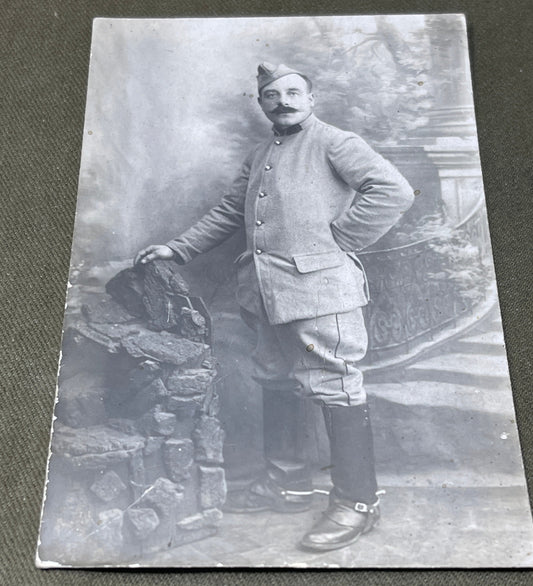 Photograph of French Soldier WW1 