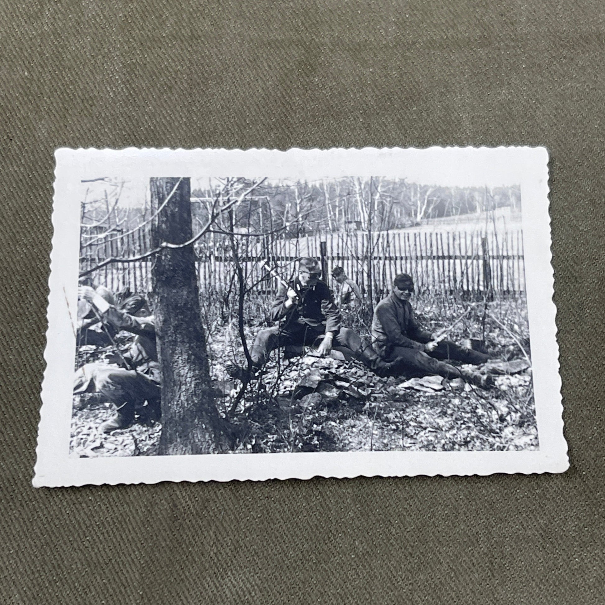 Original Photograph German WW2 Soldiers