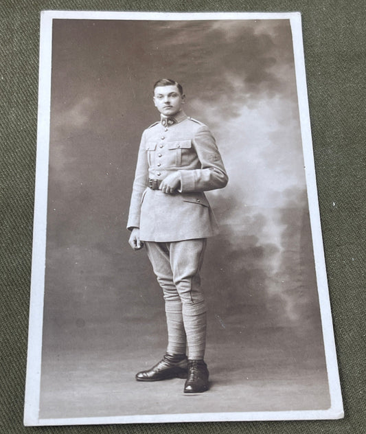 Photograph of British Soldier WW1