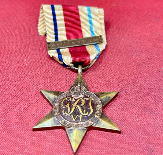 British & Commonwealth WW2 The Africa Star 1st Army Bar