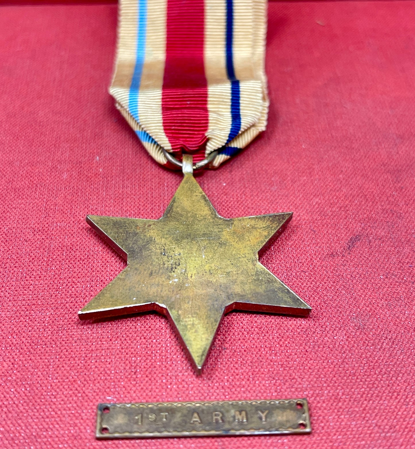 British & Commonwealth WW2 The Africa Star 1st Army Bar