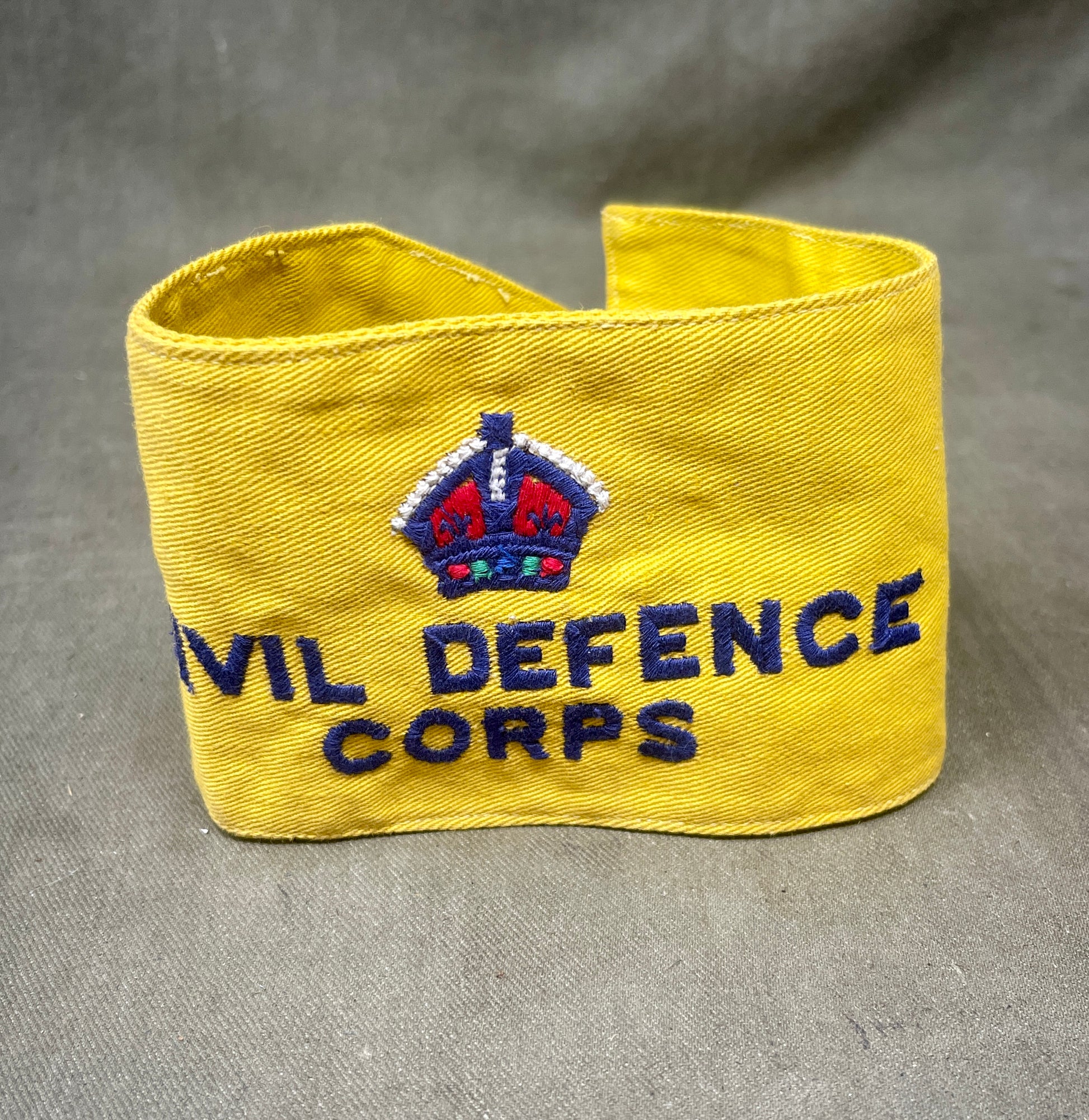 Selection of British Civil Defence Corp Arm Bands