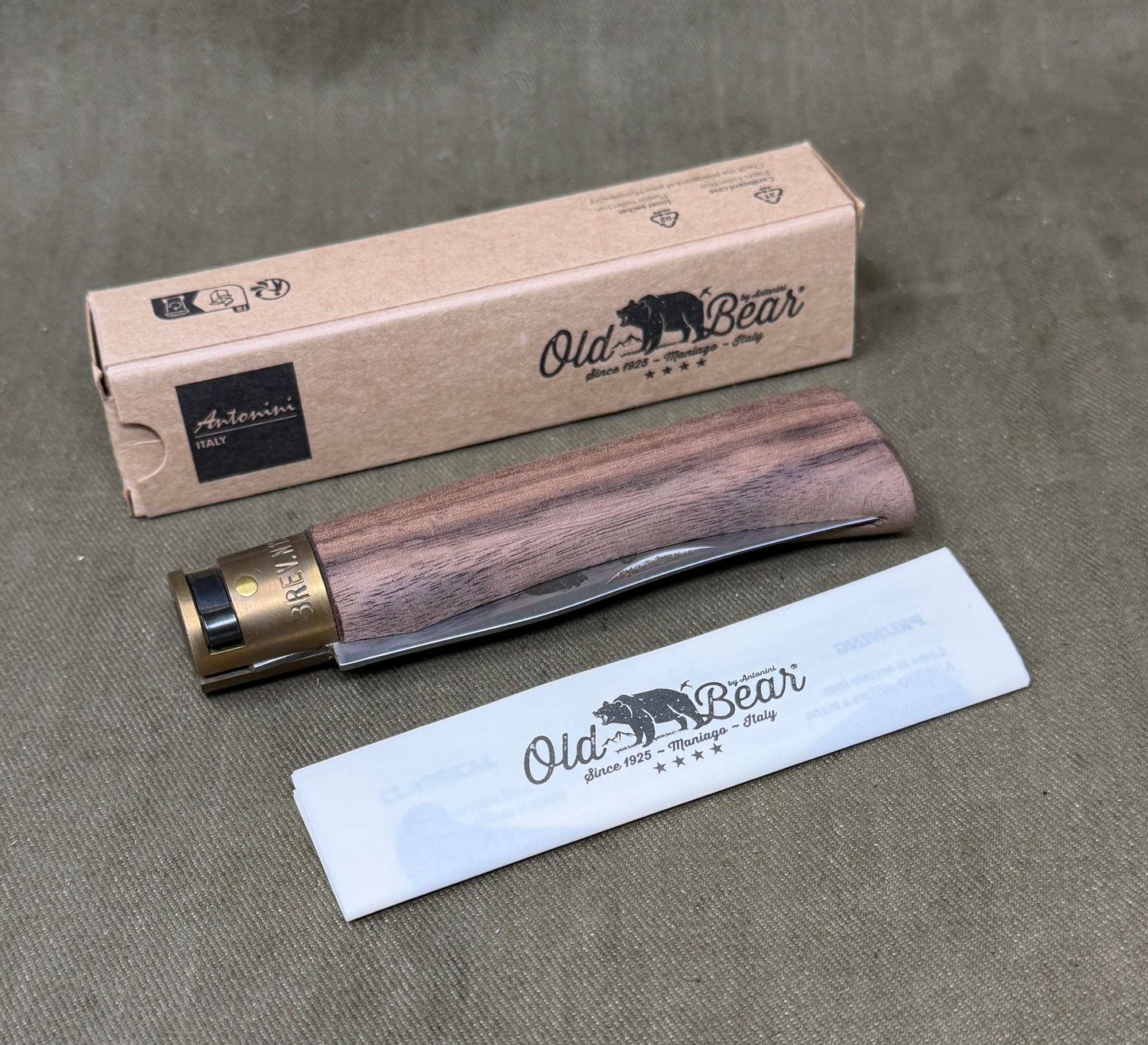 Old Bear Classical Walnut XL, 9307-23-LN pocket knife