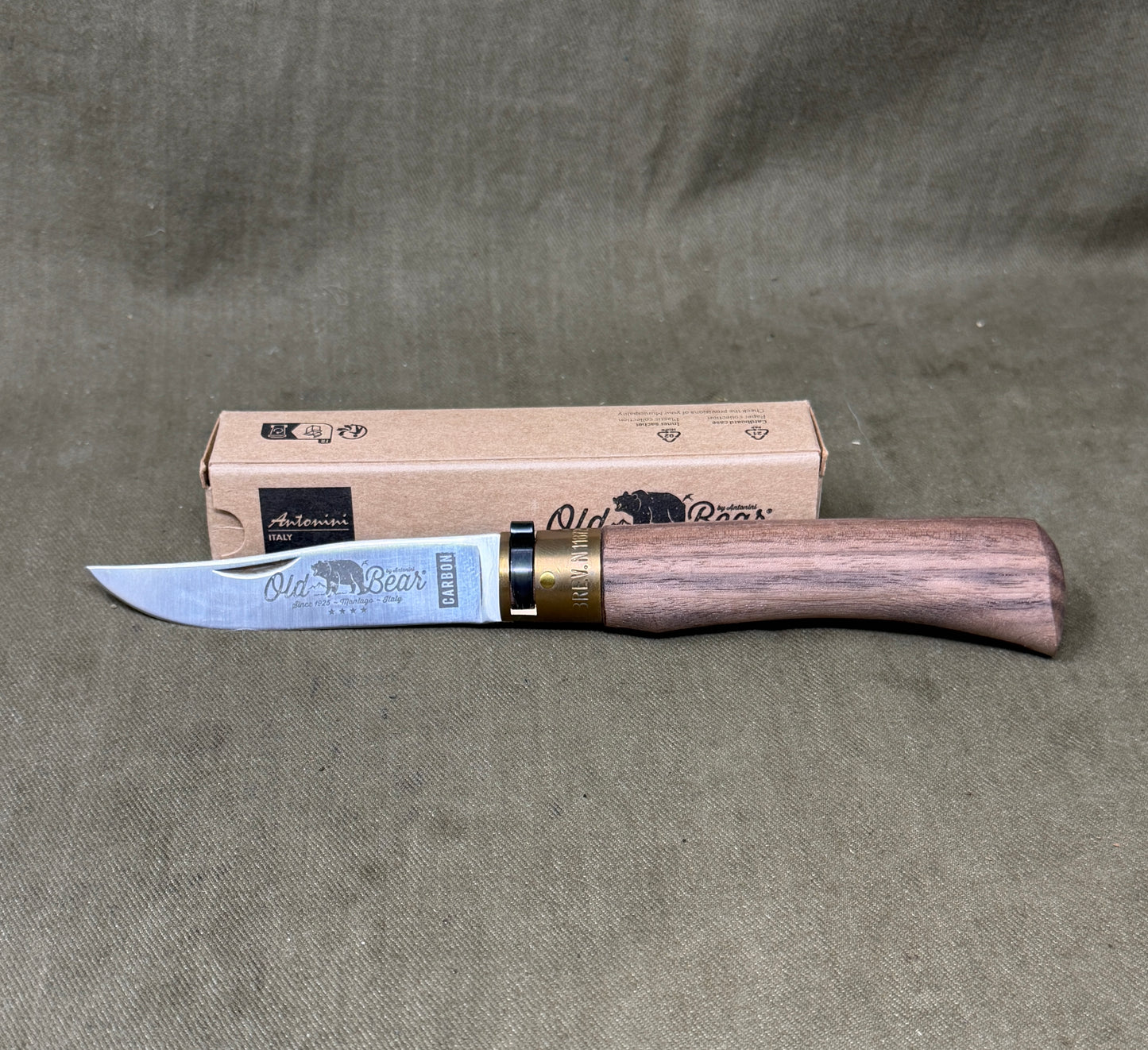 Old Bear Classical Walnut XL, 9307-23-LN pocket knife