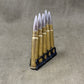 5 x Inert .303 Rounds 1940 Kynoch on Original WW2 Charger | Deactivated Ammunition