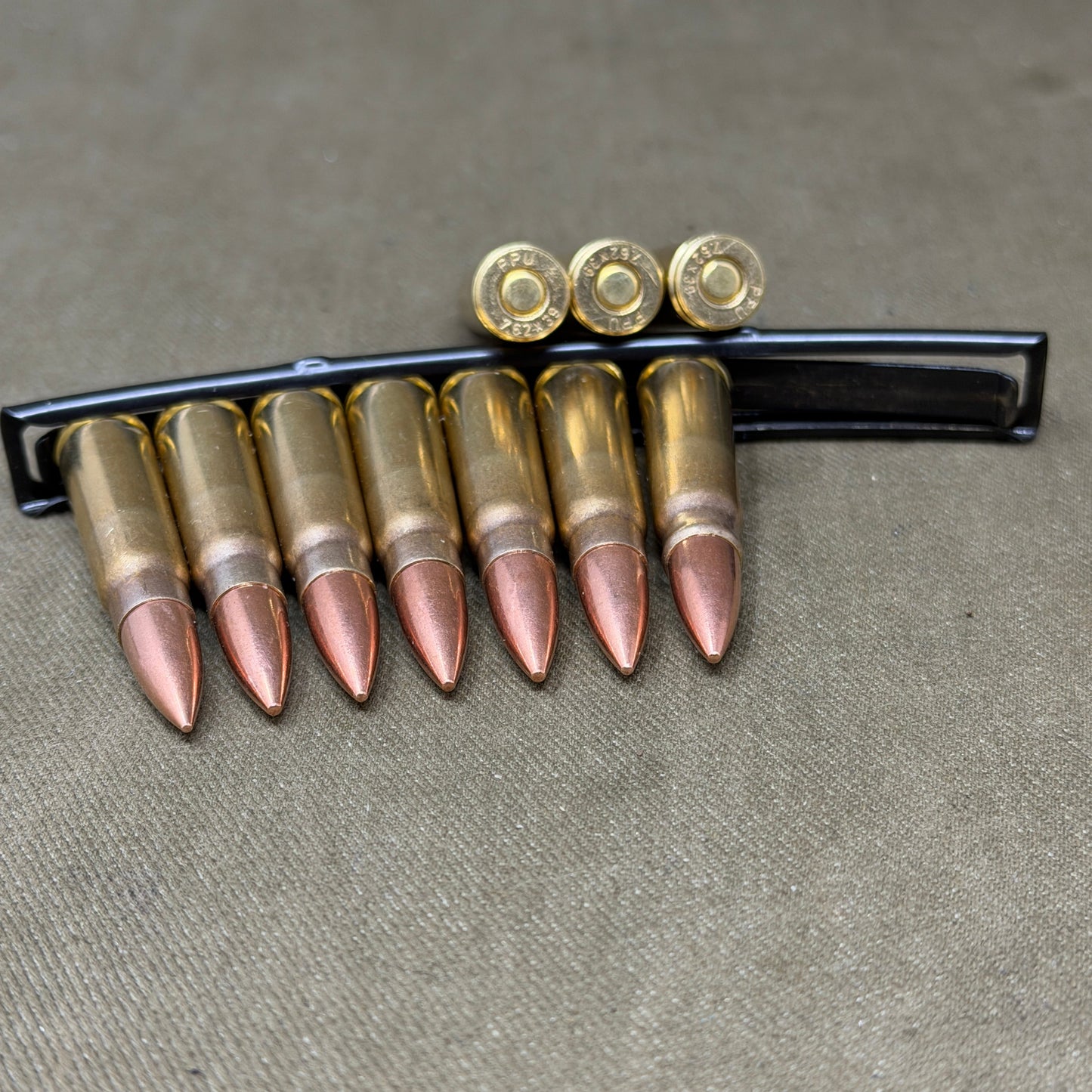 Stripper Clip 10 x  Russian 7.62x39 INERT Rounds