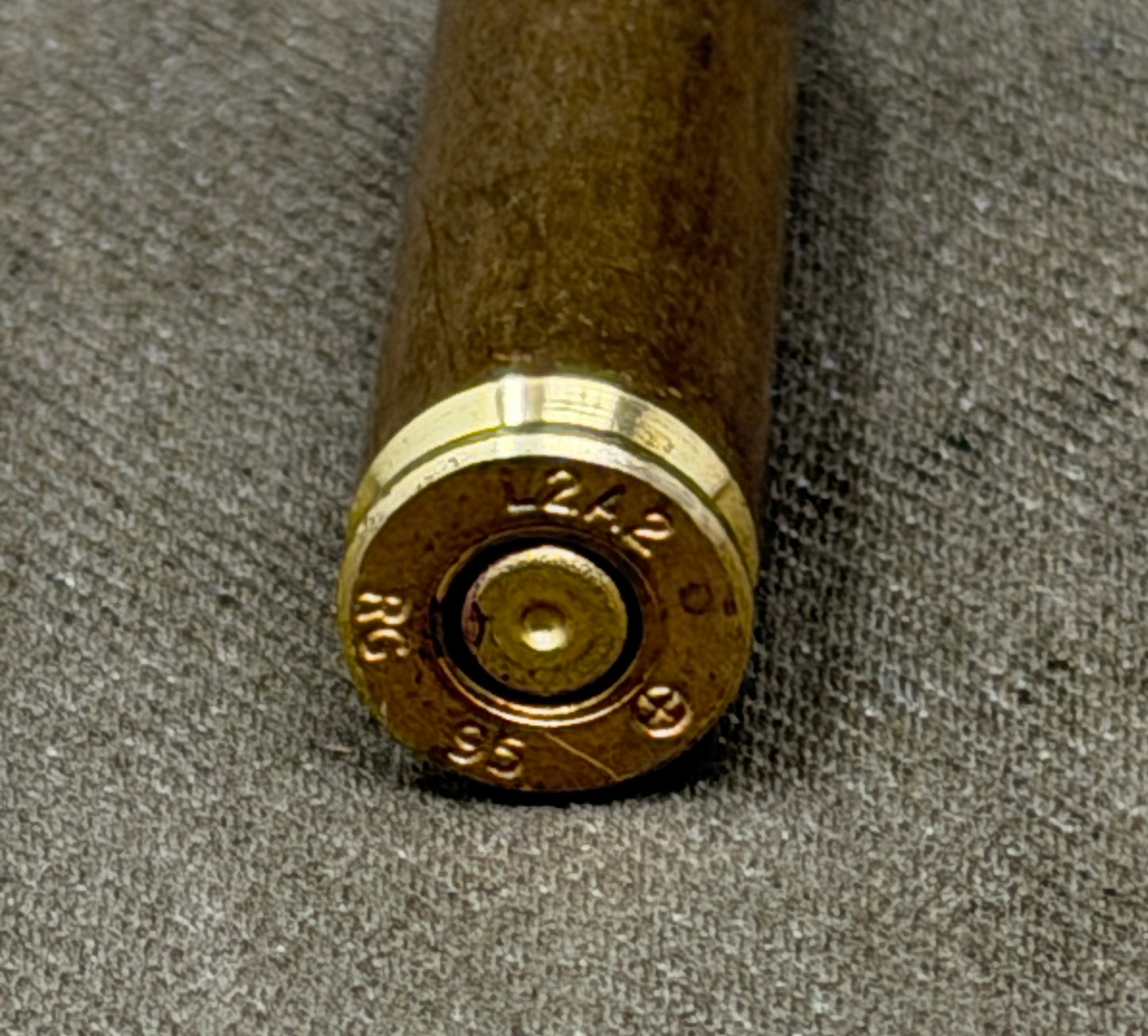 British 7.62mm RG Radway Green Brass Cartridge Cases – Mixed Dates Inert Military Rounds