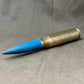 30mm RARDEN AFV Brass Shell Case & Blue TP Projectile | Inert Display Round UK