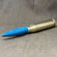 30mm RARDEN AFV Brass Shell Case & Blue TP Projectile | Inert Display Round UK