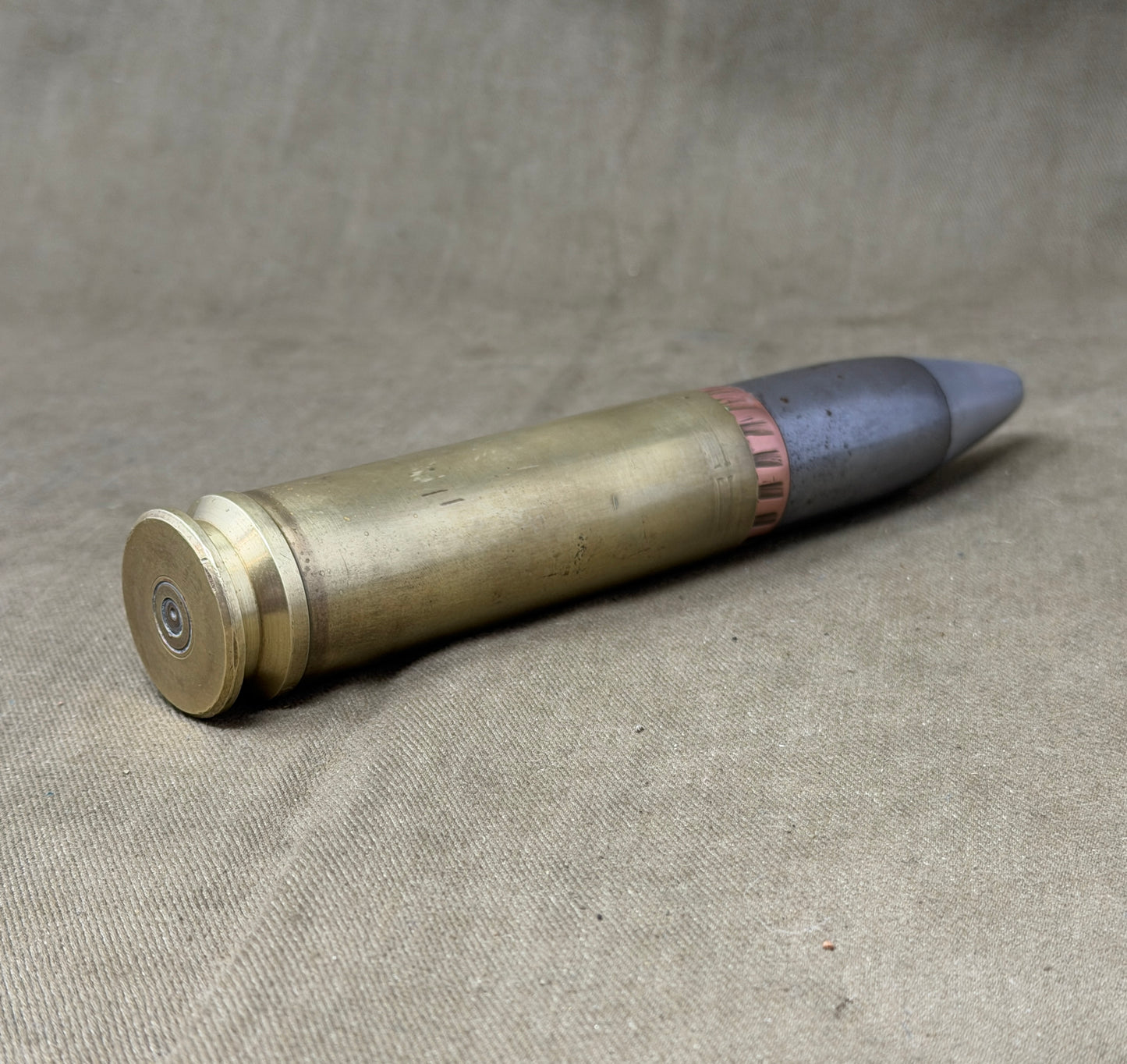 30mm  027 CY 71  PRAC 42 Projectile & Brass Cartridge Case