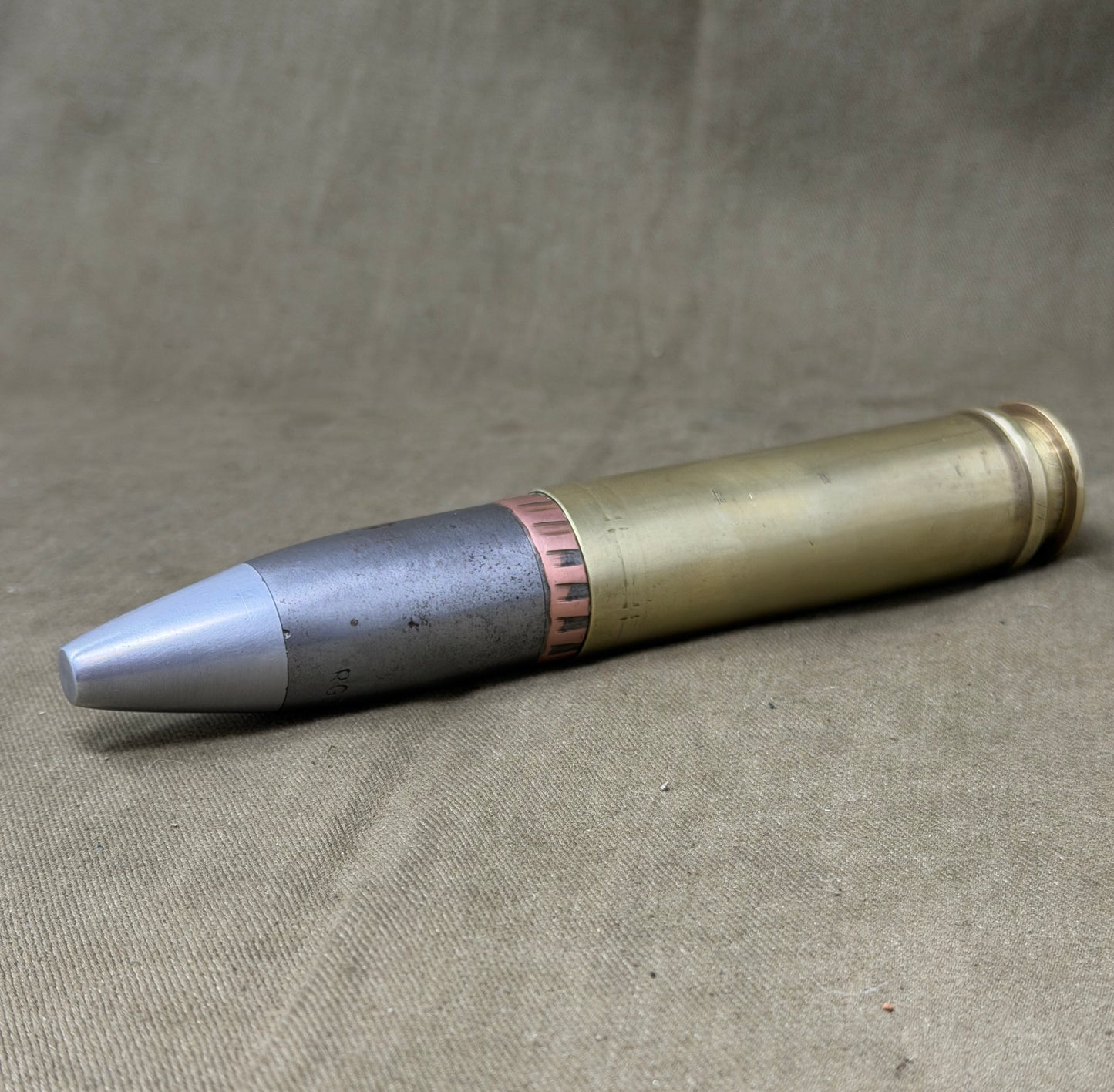 30mm  027 CY 71  PRAC 42 Projectile & Brass Cartridge Case