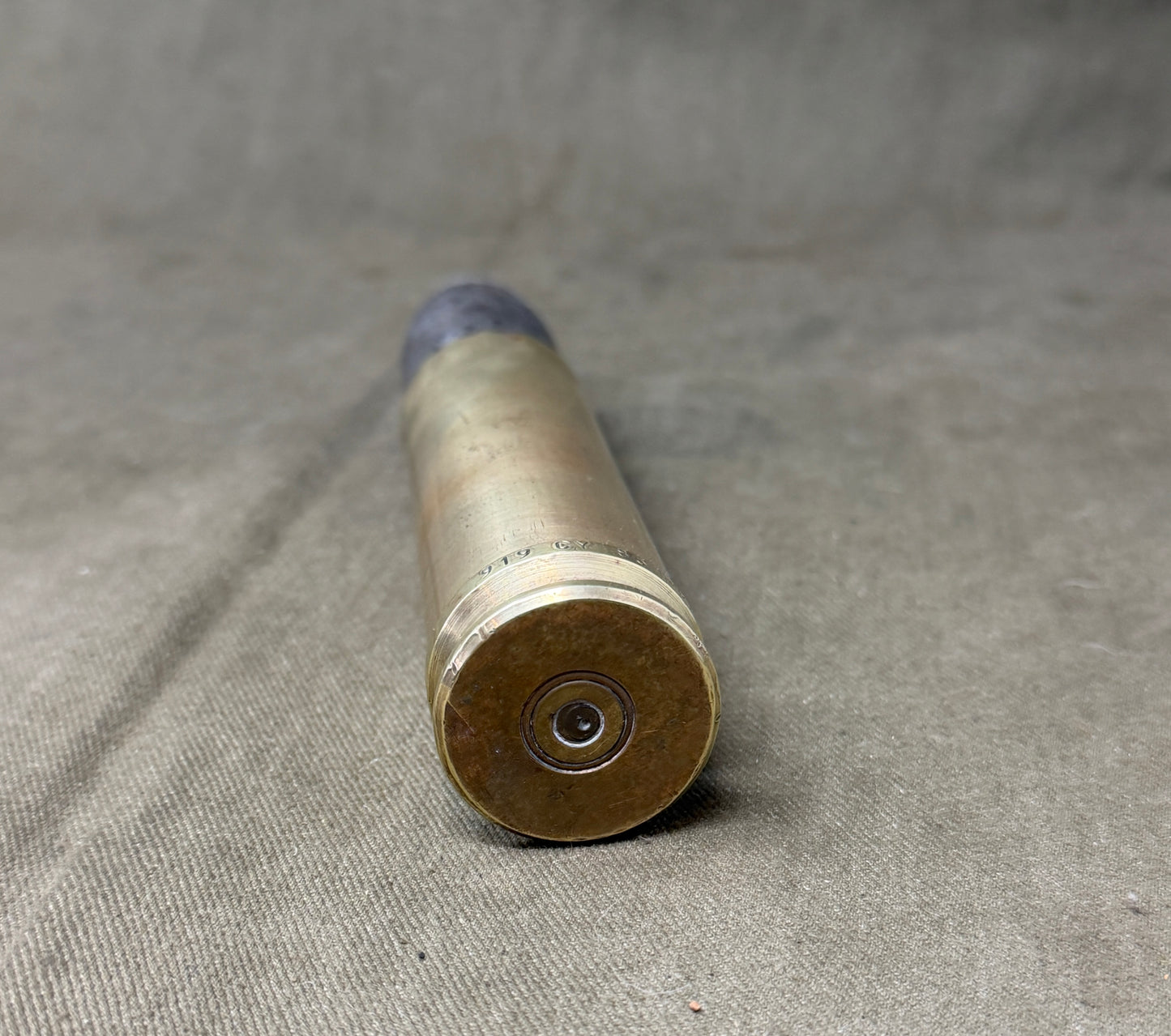 30mm  19 CY 86  PRAC 4Z Projectile & Brass Cartridge Case