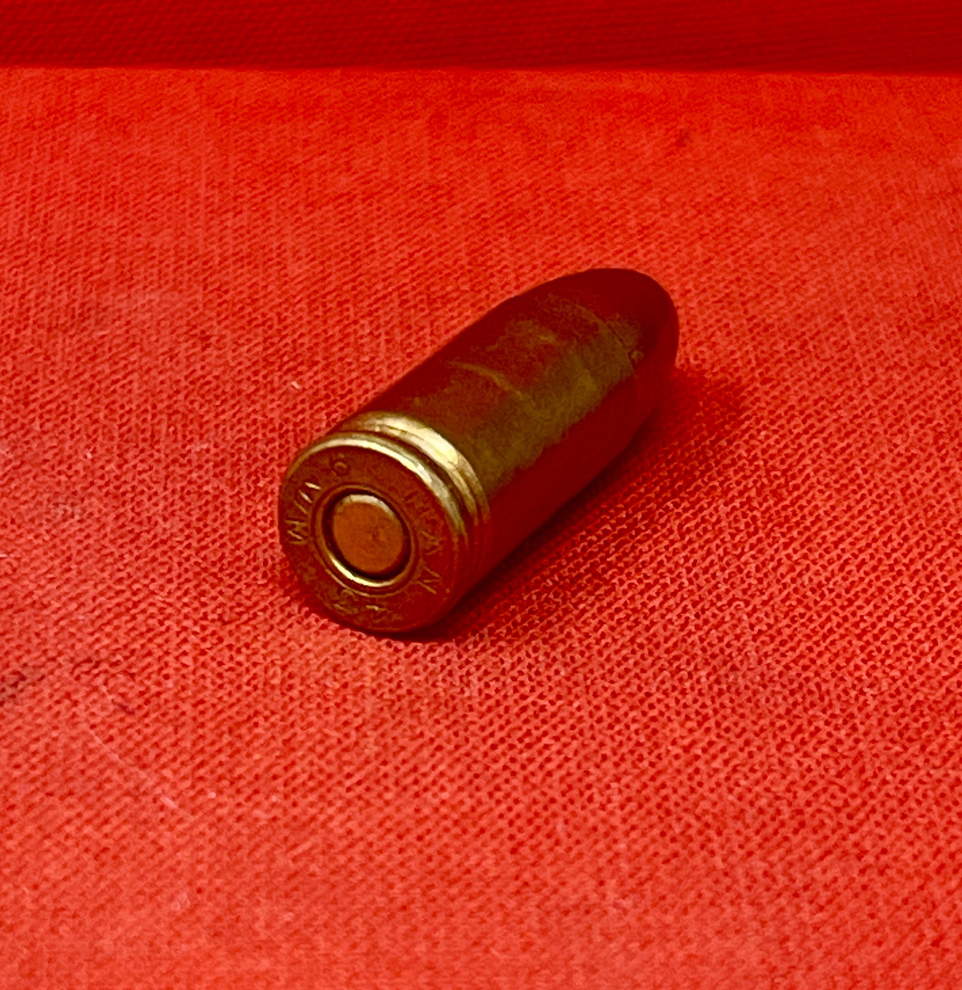 1943 Dated 9mm INERT Cartridge made by HN -HN (1942–1945) – ROF, Hirwaun, Rhondda Cynon Taf, South Wales (Copy)