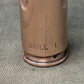 Vintage 20mm Drill Round – Copper Coloured Inert Military Ammunition Display