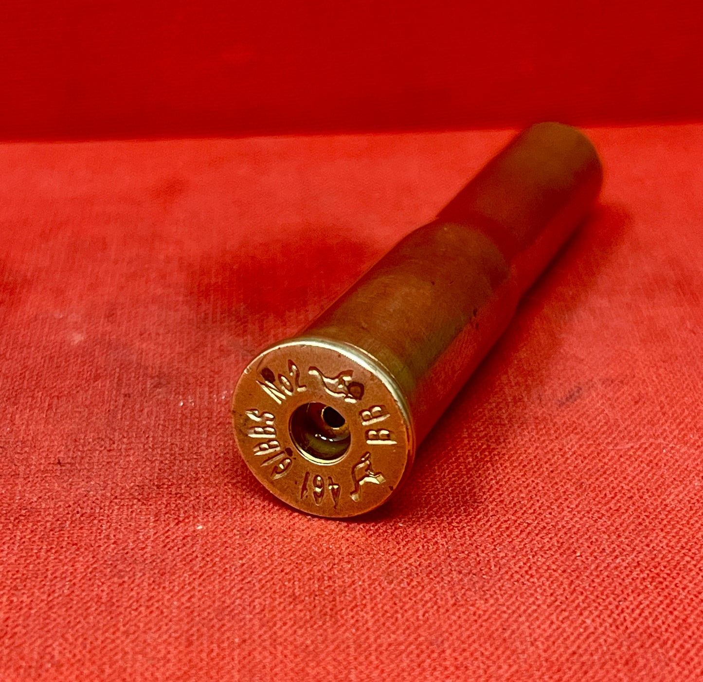 .461 Gibbs No. 2 BB Brass Cartridge Case