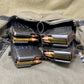 AK47 Quad magazine pouch with 4 x Magazines & 3 x INERT 7.62x39 Rounds