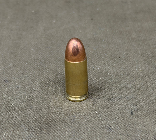 9mm INERT British 1958 RG -Royal Ordnance Factory, Radway Green, Cheshire