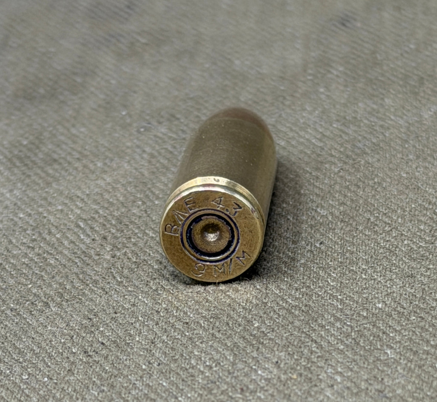 9mm INERT British 1943 BE -Royal Ordnance Factory, Blackpole, Worcs. (Cases supplied by RG)