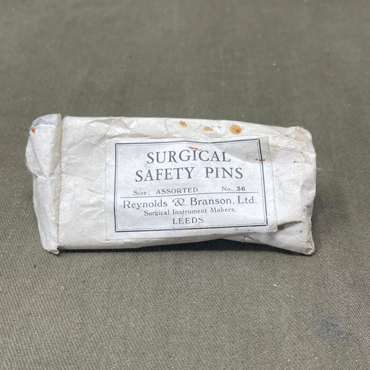 WW2 Vintage Pack of Safety Pins