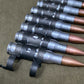 10 x 7.62mm British Military Drill Rounds in GPMG Link Belt – Inert Training Display Set