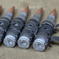 10 x 7.62mm British Military Drill Rounds in GPMG Link Belt – Inert Training Display Set