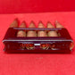 Original WWII 6 x 6.5mm Carcano Rounds in Clip (Inert)