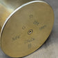 Original Imperial German WW1 Brass Artillery Shell Case Dated Nov 1917 – HL Marked