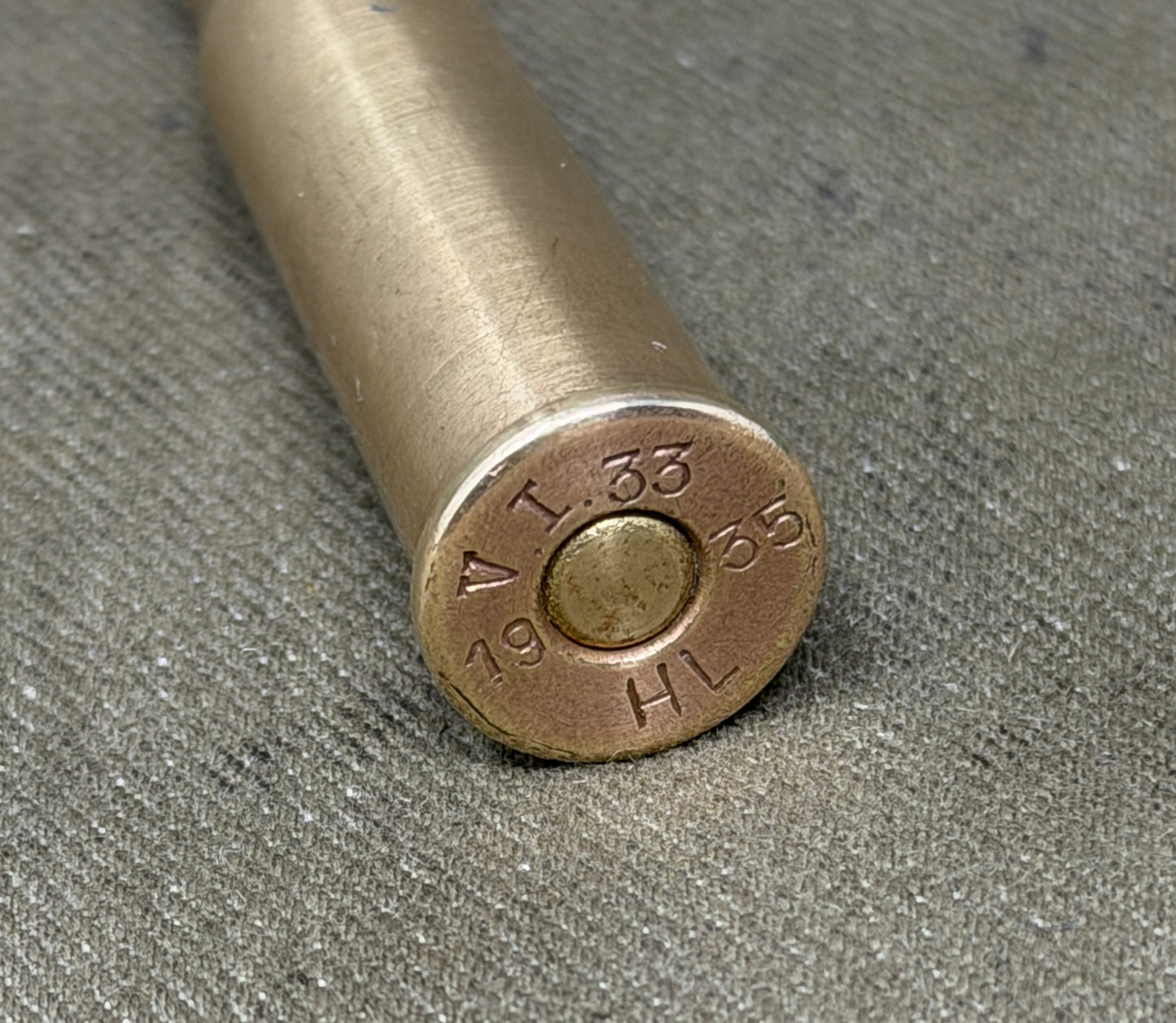 1933 Danish 8×58R Krag Inert Cartridge – HL Arsenal Headstamp