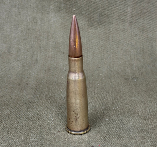 1928 French 8mm Lebel Inert Cartridge SF Headstamp – Original Military Round