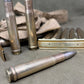 WW2 .55 Boys Anti-Tank Rounds on Clips in Original 1942 Cloth Carry Case – K42 Headstamps (10 Inert Rounds)