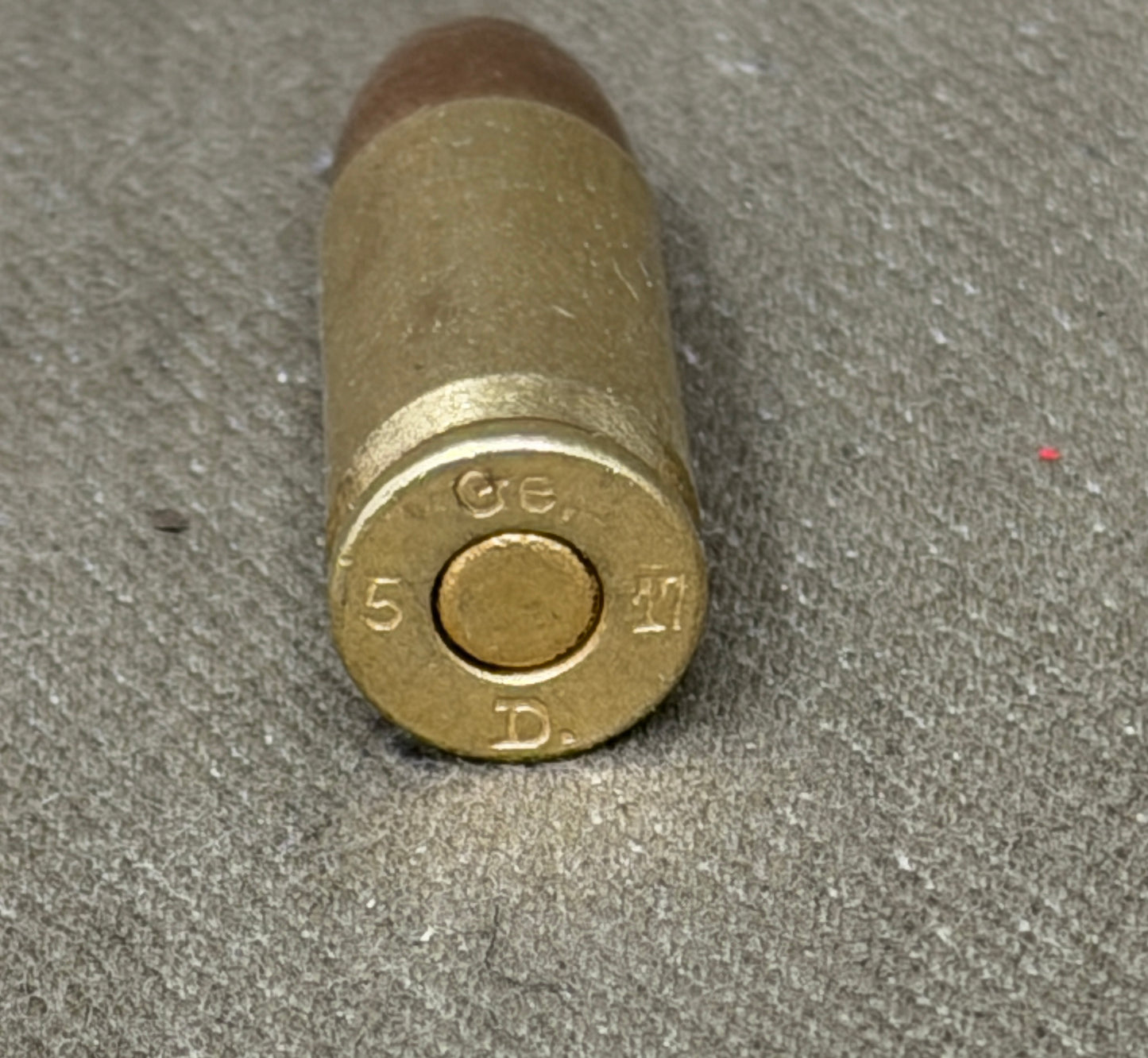 Inert 9mm WW1 German Round – Ge 1917 – Geco Parabellum Cartridge