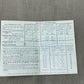 WW2 Home Front  Food and Clothing Ration Book, National Health Insurance Card